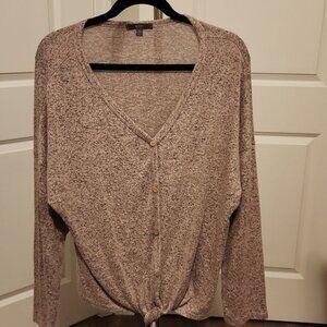 Gyft Knit V-Neck Sweater Size M